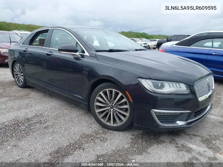 2020 Lincoln Mkz VIN: 3LN6L5A95LR609595 Lot: 40541886