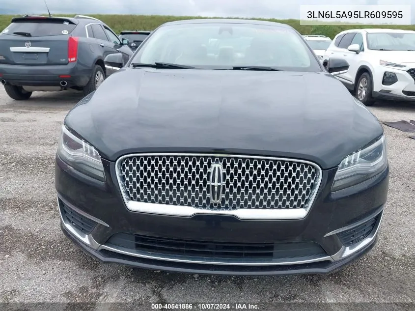 2020 Lincoln Mkz VIN: 3LN6L5A95LR609595 Lot: 40541886