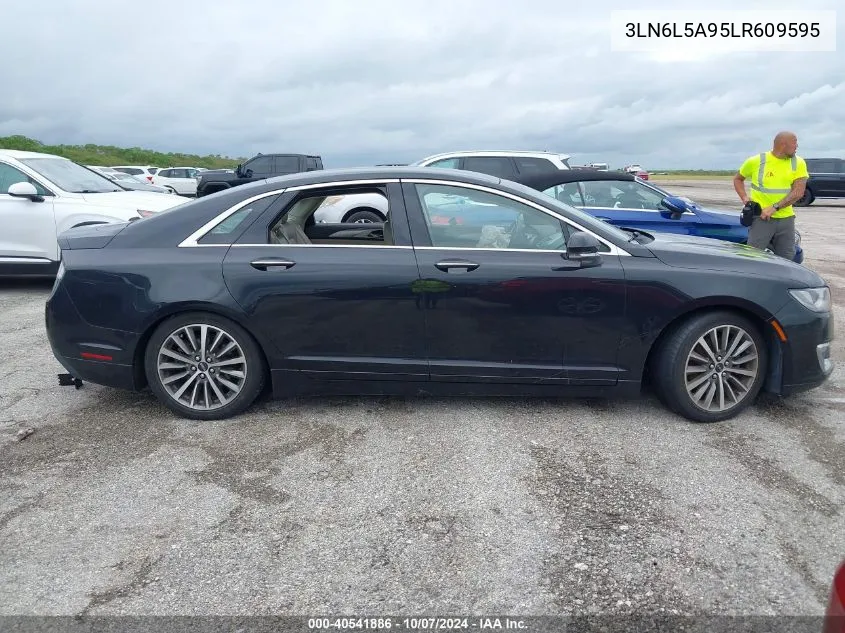 2020 Lincoln Mkz VIN: 3LN6L5A95LR609595 Lot: 40541886