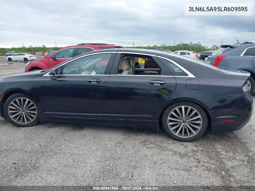 2020 Lincoln Mkz VIN: 3LN6L5A95LR609595 Lot: 40541886