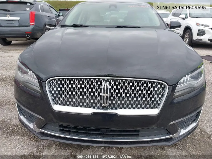 2020 Lincoln Mkz VIN: 3LN6L5A95LR609595 Lot: 40541886