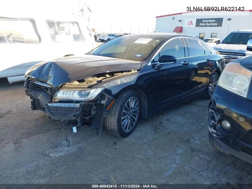 3LN6L5B92LR622142 2020 Lincoln Mkz Standard