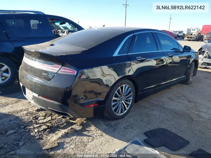 3LN6L5B92LR622142 2020 Lincoln Mkz Standard