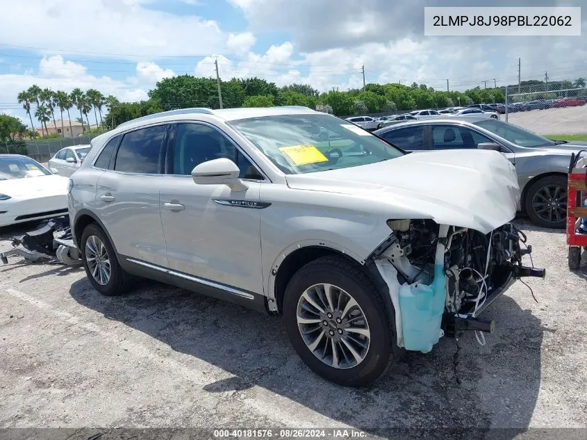 2023 Lincoln Nautilus Standard VIN: 2LMPJ8J98PBL22062 Lot: 40181576