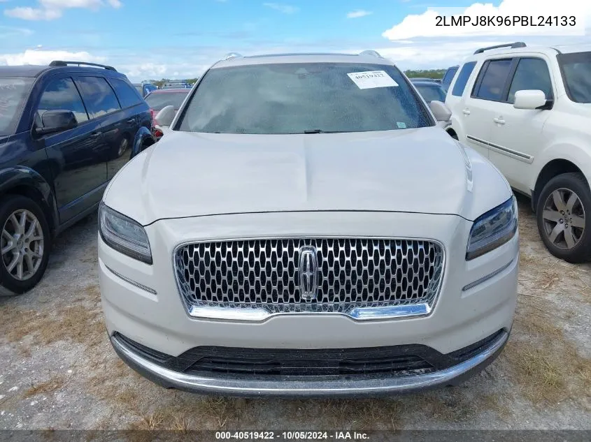 2023 Lincoln Nautilus Reserve VIN: 2LMPJ8K96PBL24133 Lot: 40519422