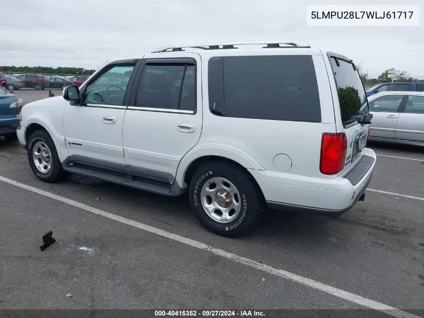 5LMPU28L7WLJ61717 1998 Lincoln Navigator