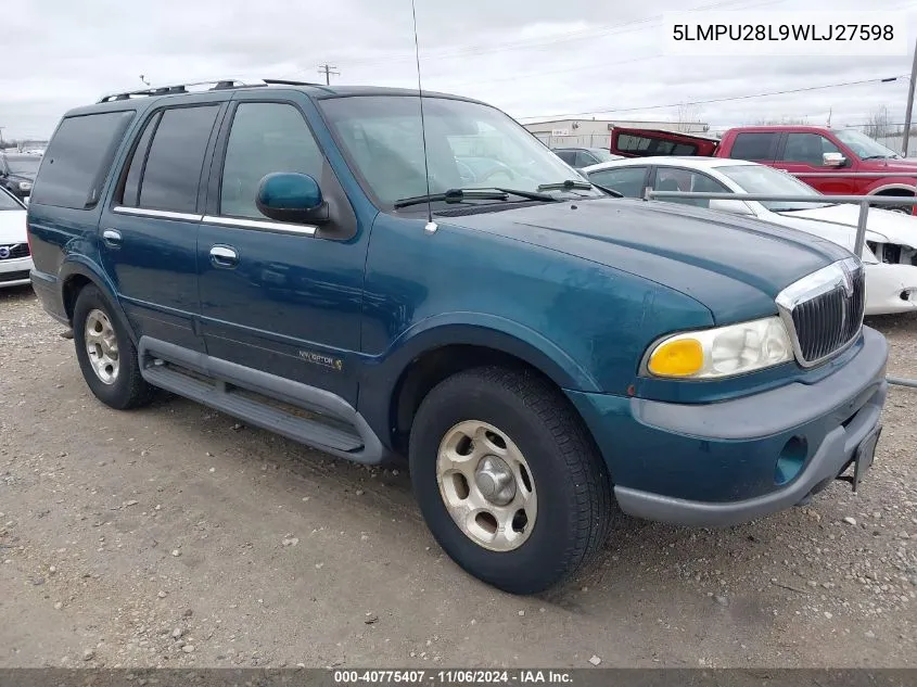 1998 Lincoln Navigator VIN: 5LMPU28L9WLJ27598 Lot: 40775407