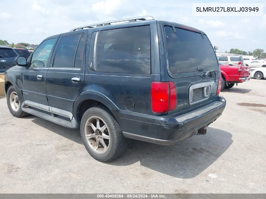 1999 Lincoln Navigator VIN: 5LMRU27L8XLJ03949 Lot: 40408264