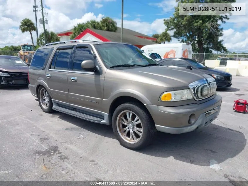 5LMFU28R51LJ15019 2001 Lincoln Navigator