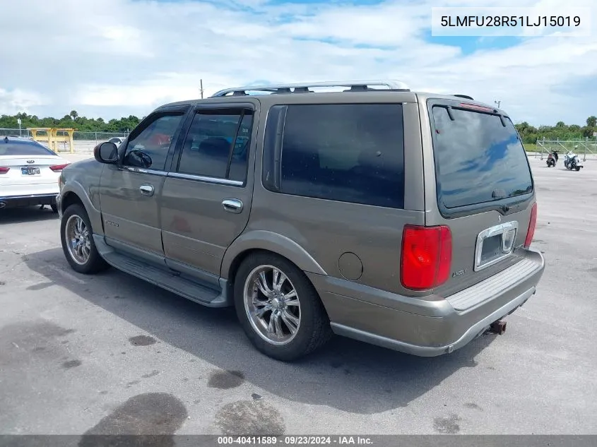 5LMFU28R51LJ15019 2001 Lincoln Navigator