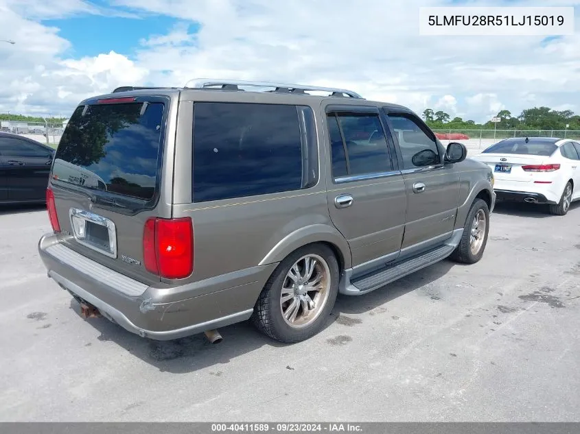 5LMFU28R51LJ15019 2001 Lincoln Navigator