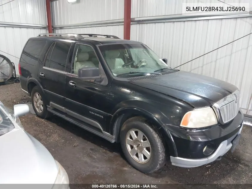 5LMFU28R43LJ25690 2003 Lincoln Navigator