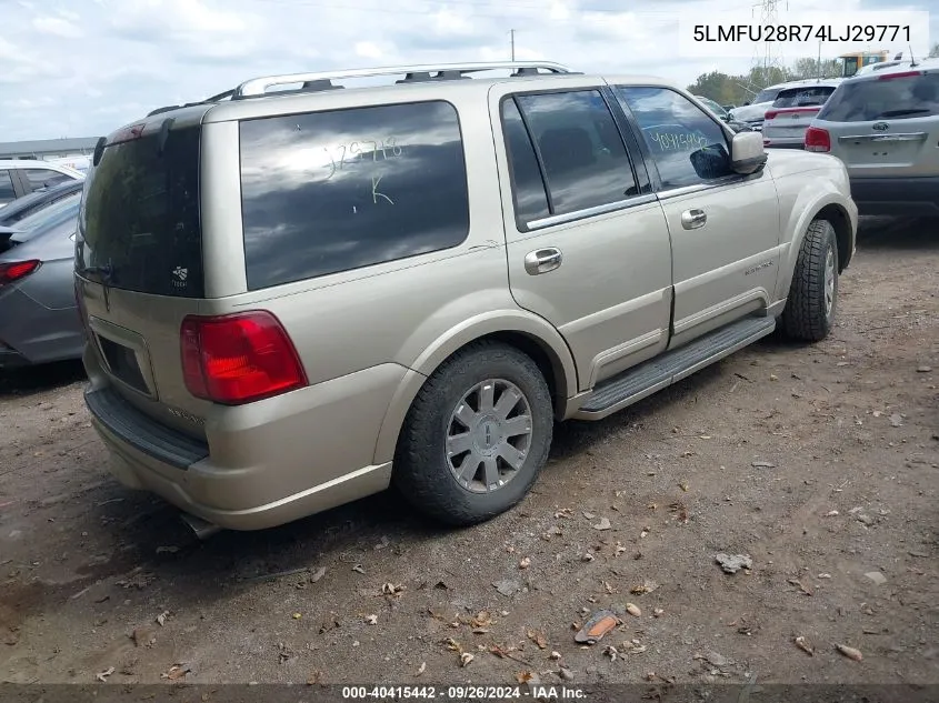 5LMFU28R74LJ29771 2004 Lincoln Navigator