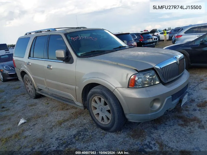 5LMFU27R74LJ15500 2004 Lincoln Navigator