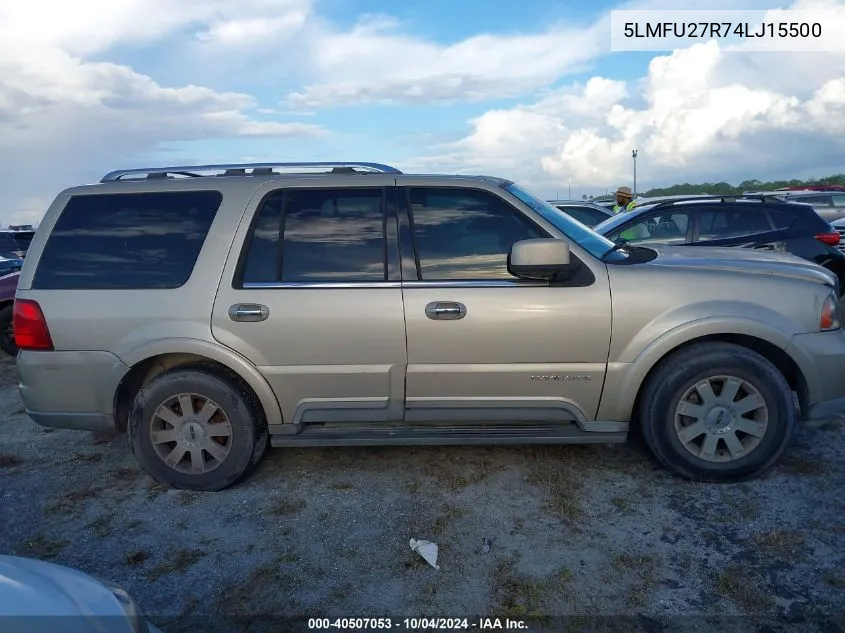 5LMFU27R74LJ15500 2004 Lincoln Navigator