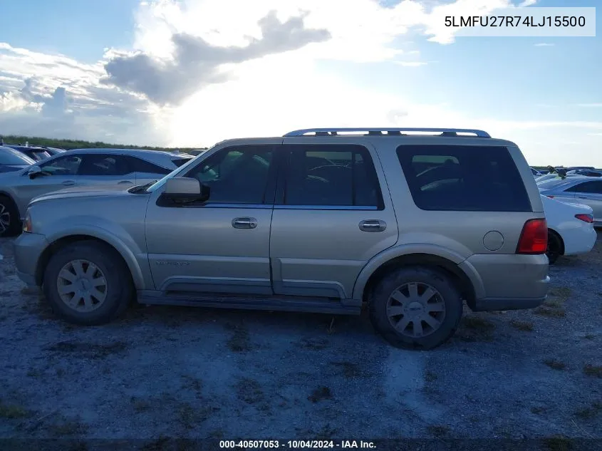 5LMFU27R74LJ15500 2004 Lincoln Navigator