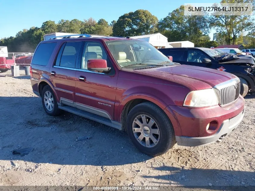 5LMFU27R64LJ13317 2004 Lincoln Navigator