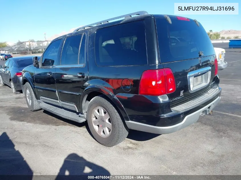 2004 Lincoln Navigator Luxury VIN: 5LMFU27R94LJ31696 Lot: 40765047