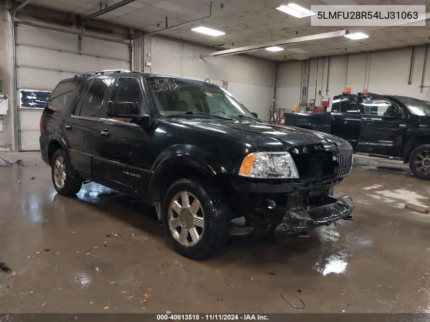 2004 Lincoln Navigator Ultimate VIN: 5LMFU28R54LJ31063 Lot: 40813518