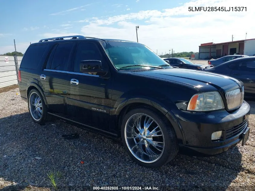 5LMFU28545LJ15371 2005 Lincoln Navigator