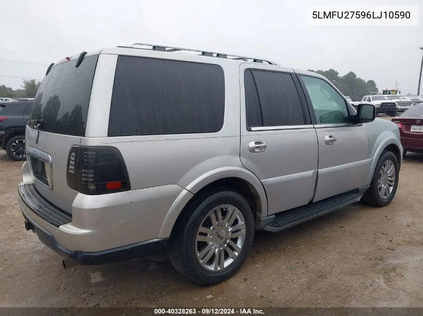 2006 Lincoln Navigator VIN: 5LMFU27596LJ10590 Lot: 40328263