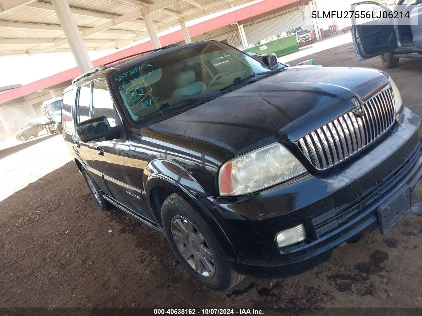 2006 Lincoln Navigator Luxury/Ultimate VIN: 5LMFU27556LJ06214 Lot: 40538162