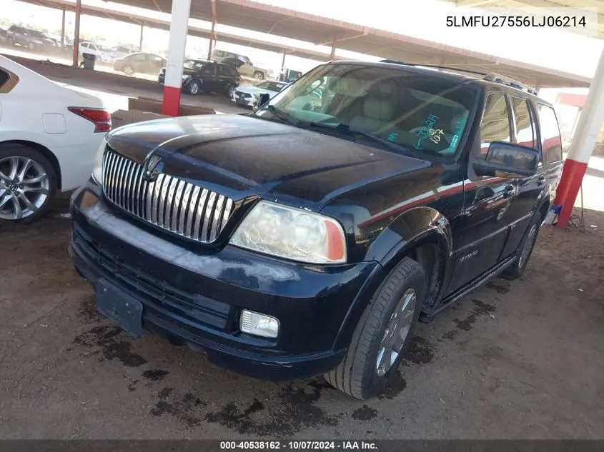 2006 Lincoln Navigator Luxury/Ultimate VIN: 5LMFU27556LJ06214 Lot: 40538162