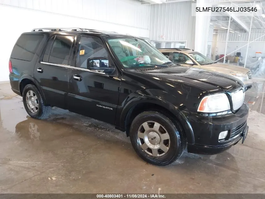 5LMFU27546LJ03546 2006 Lincoln Navigator Luxury/Ultimate