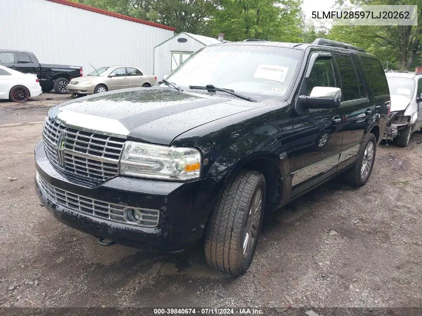 5LMFU28597LJ20262 2007 Lincoln Navigator Ultimate