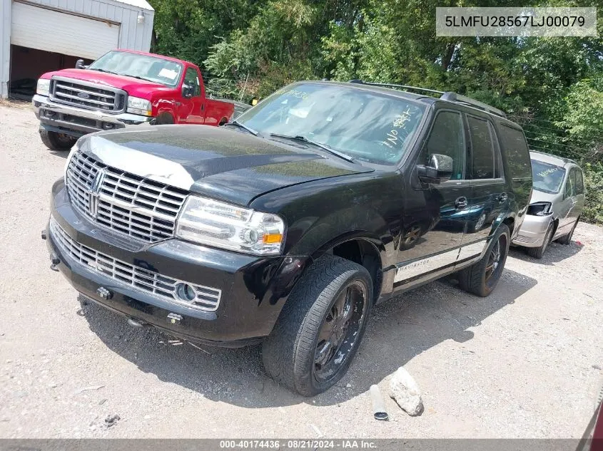 2007 Lincoln Navigator Ultimate VIN: 5LMFU28567LJ00079 Lot: 40174436