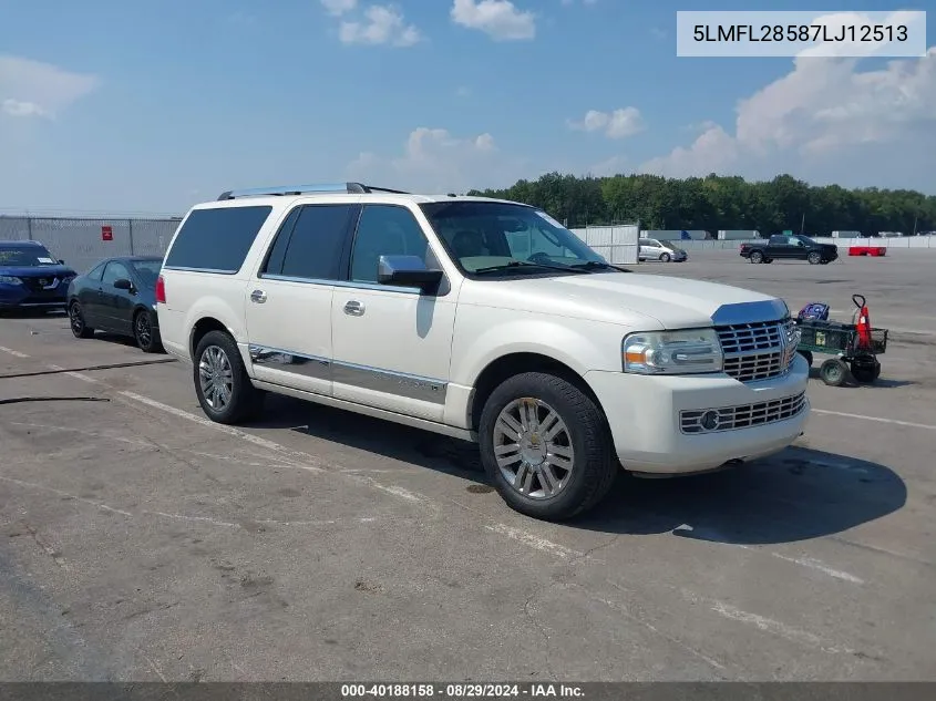 2007 Lincoln Navigator L VIN: 5LMFL28587LJ12513 Lot: 40188158