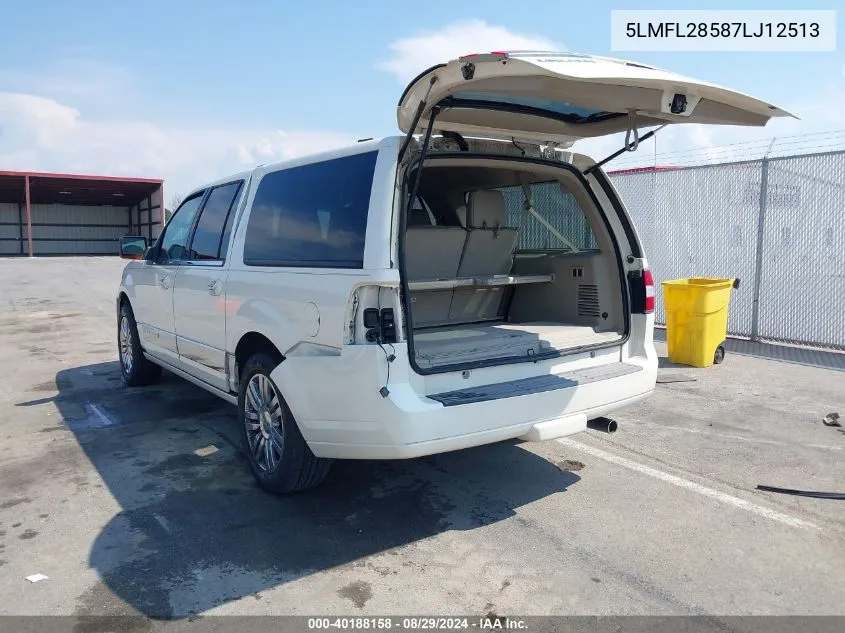 5LMFL28587LJ12513 2007 Lincoln Navigator L