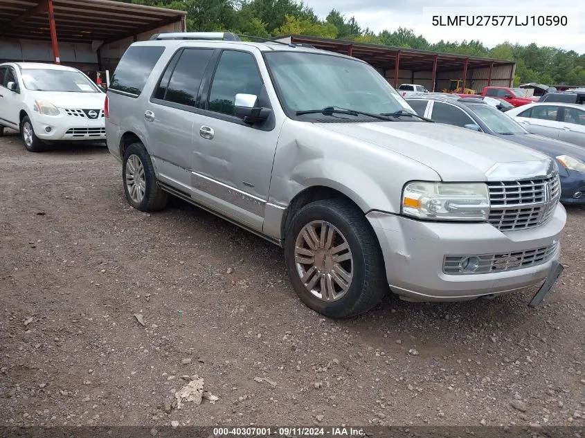 2007 Lincoln Navigator Ultimate VIN: 5LMFU27577LJ10590 Lot: 40307001