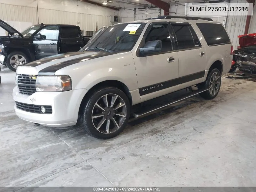 5LMFL27507LJ12216 2007 Lincoln Navigator L L