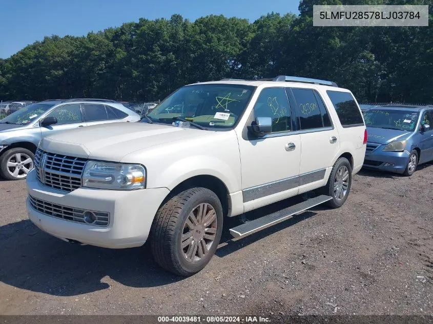 5LMFU28578LJ03784 2008 Lincoln Navigator