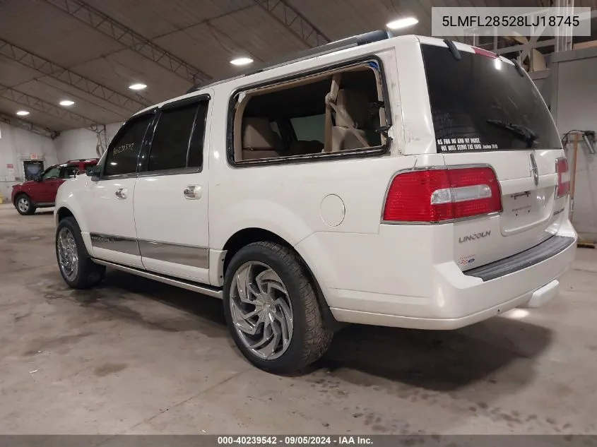 5LMFL28528LJ18745 2008 Lincoln Navigator L