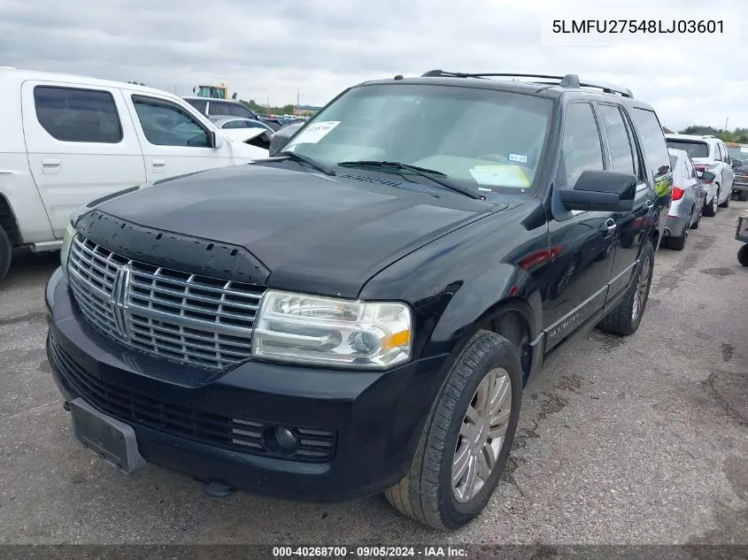 5LMFU27548LJ03601 2008 Lincoln Navigator