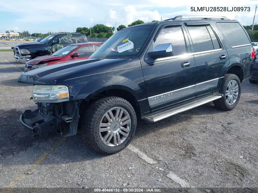 2008 Lincoln Navigator VIN: 5LMFU28528LJ08973 Lot: 40466133