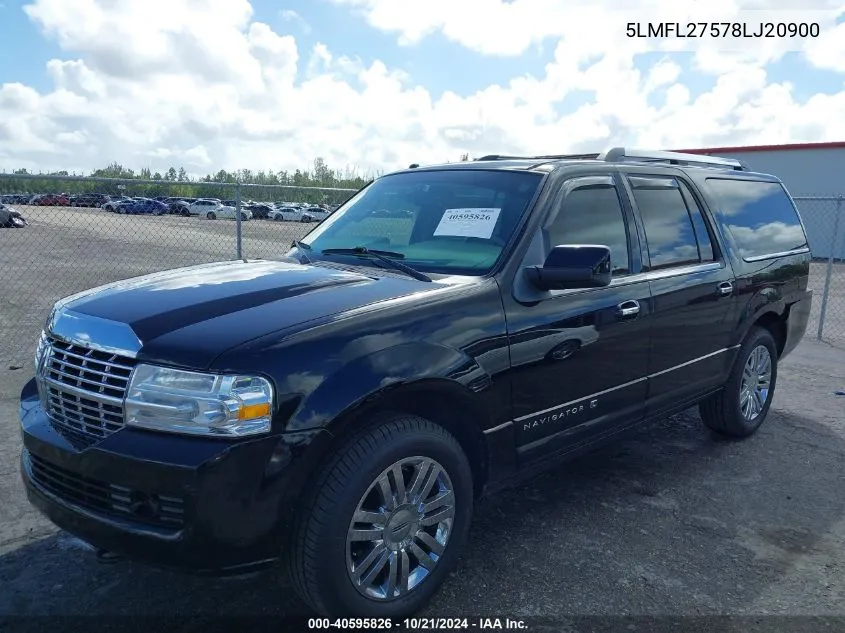 5LMFL27578LJ20900 2008 Lincoln Navigator L L