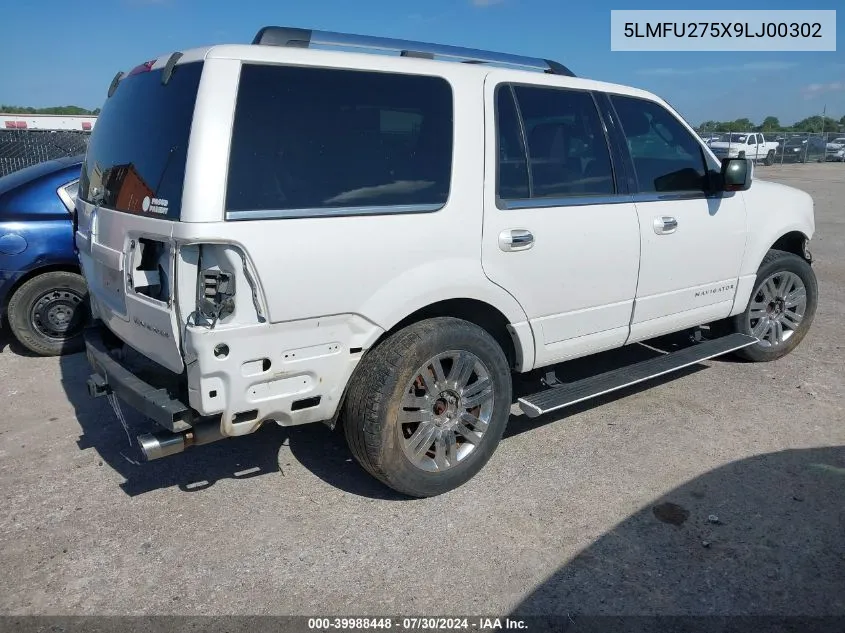 5LMFU275X9LJ00302 2009 Lincoln Navigator