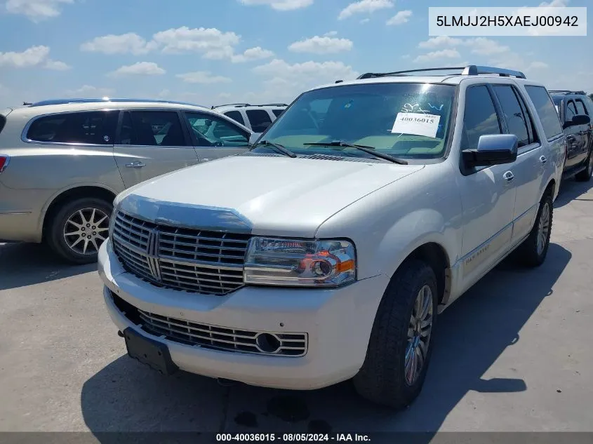 5LMJJ2H5XAEJ00942 2010 Lincoln Navigator