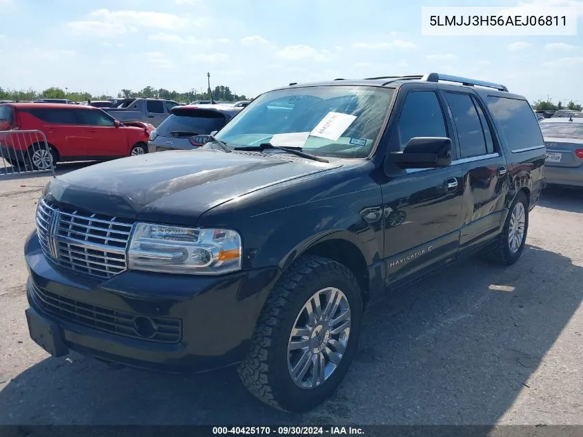 2010 Lincoln Navigator L VIN: 5LMJJ3H56AEJ06811 Lot: 40425170