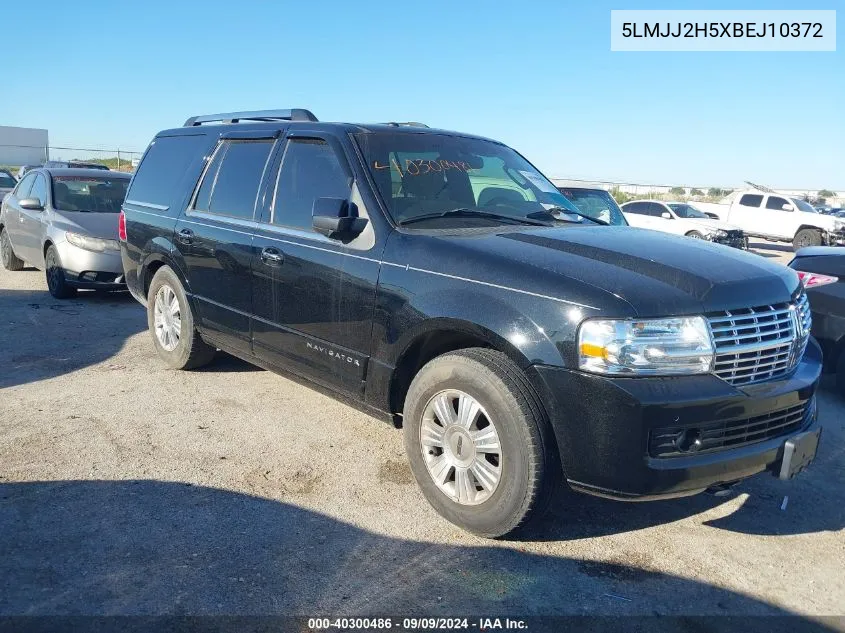 2011 Lincoln Navigator VIN: 5LMJJ2H5XBEJ10372 Lot: 40300486