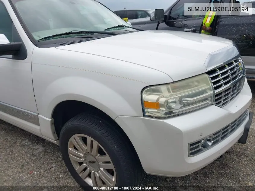 5LMJJ2H59BEJ05194 2011 Lincoln Navigator