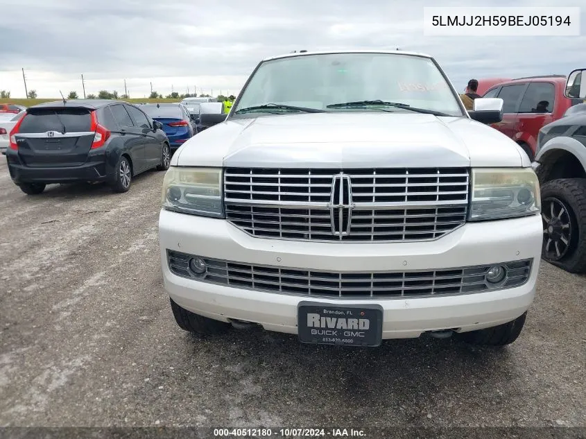 5LMJJ2H59BEJ05194 2011 Lincoln Navigator