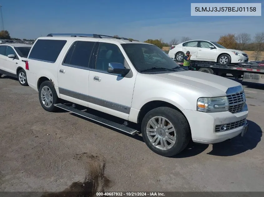 2011 Lincoln Navigator L VIN: 5LMJJ3J57BEJ01158 Lot: 40657932