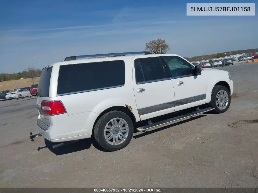 2011 Lincoln Navigator L VIN: 5LMJJ3J57BEJ01158 Lot: 40657932