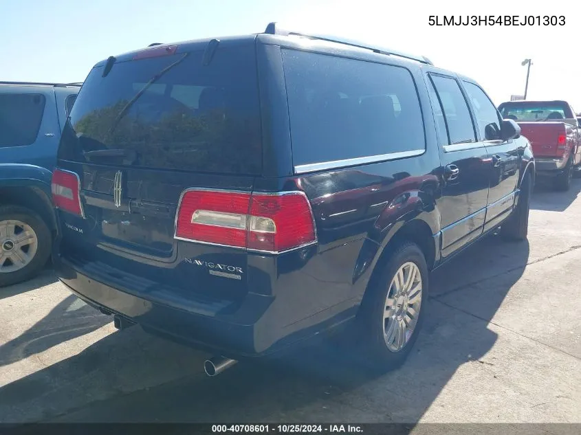 2011 Lincoln Navigator L VIN: 5LMJJ3H54BEJ01303 Lot: 40708601