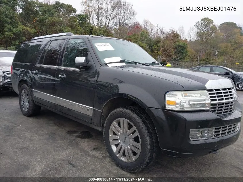 2011 Lincoln Navigator L VIN: 5LMJJ3J5XBEJ01476 Lot: 40830814