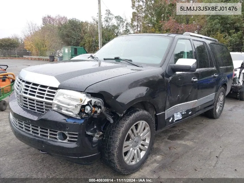 2011 Lincoln Navigator L VIN: 5LMJJ3J5XBEJ01476 Lot: 40830814